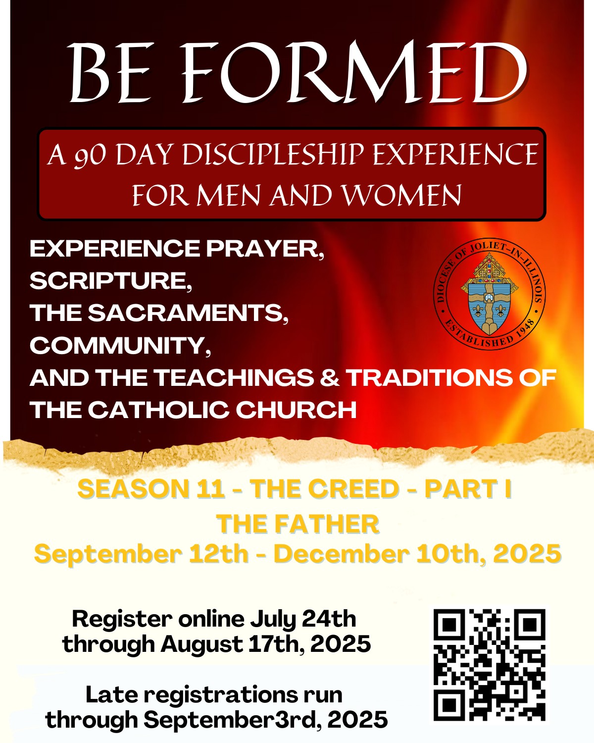 Be Formed Season 11 Flyer