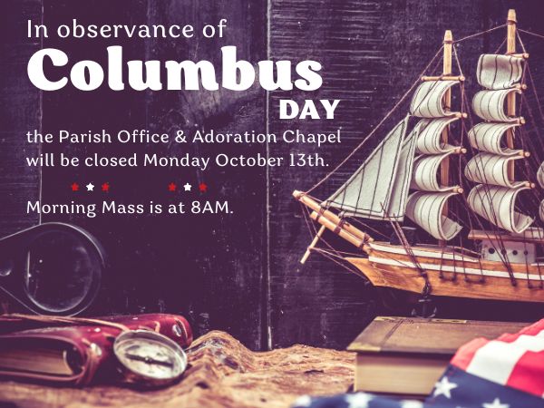 Columbus Day closure