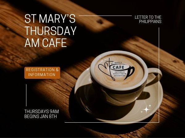 Thurs AM Women CAFE begins Jan 8