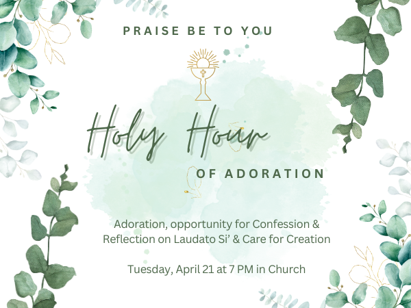 Holy Hour April 21