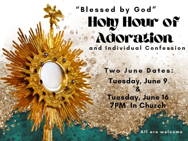 June Holy Hour dates