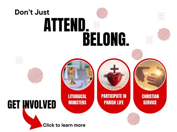 Don't Just Attend. Belong. at St. Mary's.
