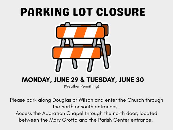 Parking Lot closure