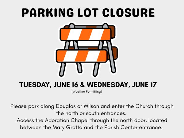 Parking lot closure