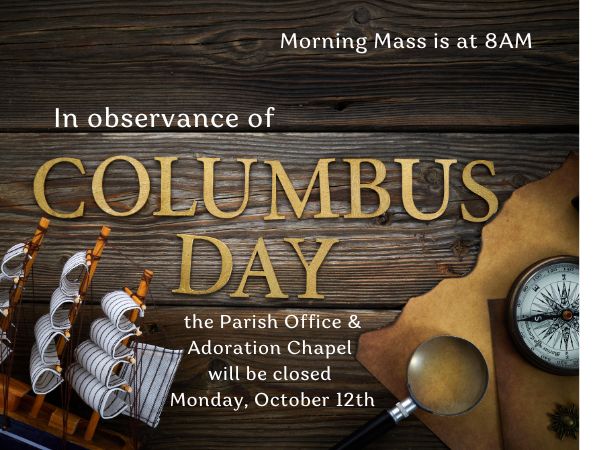 Columbus Day closure