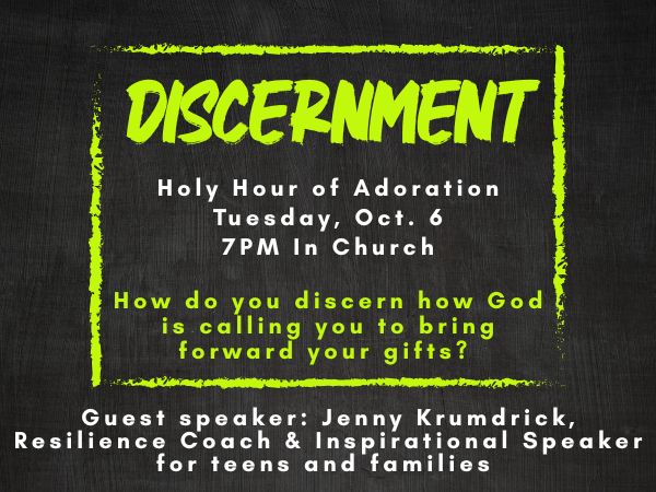 New Holy Hour speaker