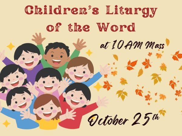 Next Children's LIt of the Word Oct 25