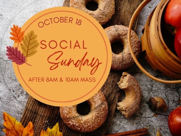 Social Sunday Oct 20